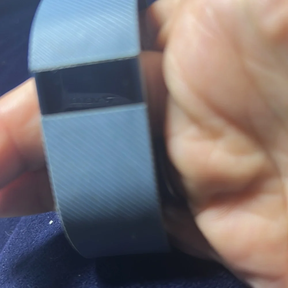 Fitbit Blue Arm &‎ Wristband Fitness Tracker